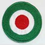Toppa (patch) ricamata termoadesiva coccarda COPPA ITALIA vari diametri disponibili