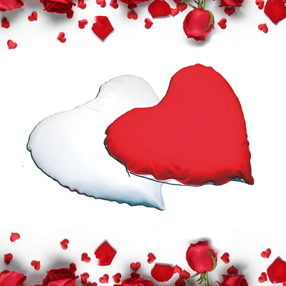 Cuscino Cuore Grande cuori rosso san valentino amore regalo gadget