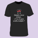 Tshirt uomo personalizzata "Quando si tocca il fondo..."