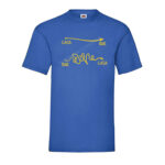 T-shirt uomo scherzosa "CASA-BAR / BAR-CASA"