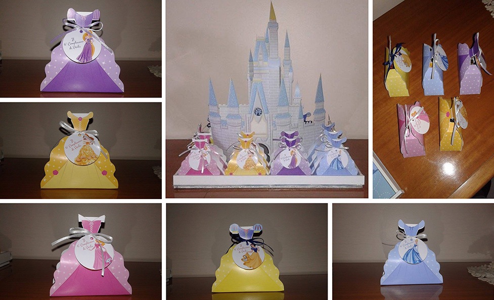 Scatoline “Principesse Disney” porta caramelle o confetti – Madoniegadget