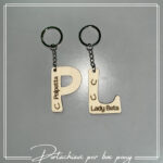 Portachiave in legno per box Pony