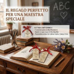 Segnalibro in legno personalizzato con dedica – Idea Regalo Maestra